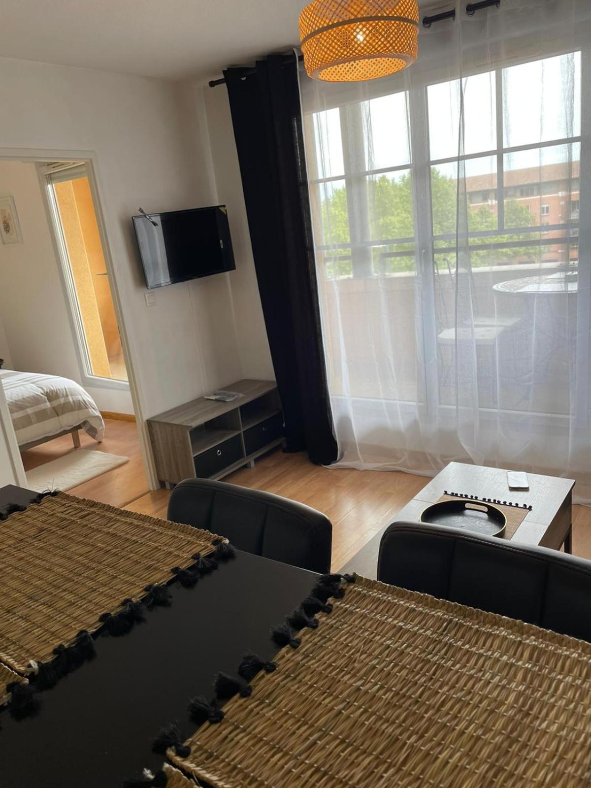 City Rose T2, Climatisation,Parking Prive, Piscine, Wifi , Tout Confort Tolosa Esterno foto